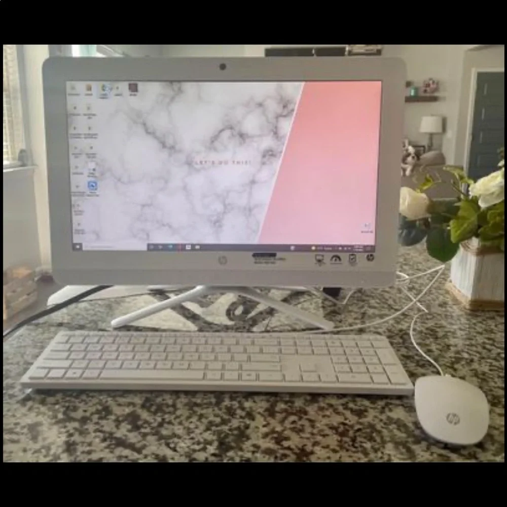 HP all in one desk top computer